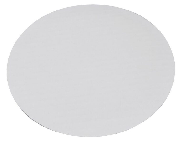 8" Round Singlewall Cake Board