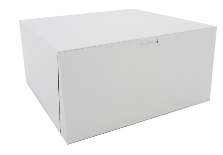 12X12X6 White Bakery Box