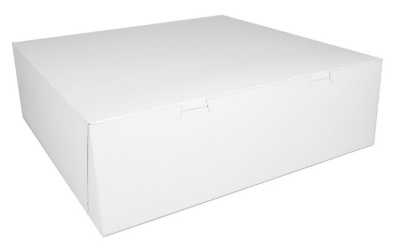 16X16X5 White Bakery Box