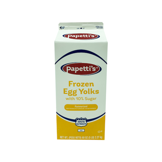 Frozen Egg Yolks With Sugar