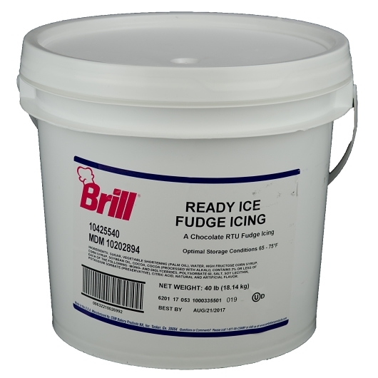 Chocolate Ready Ice Fudge Icing