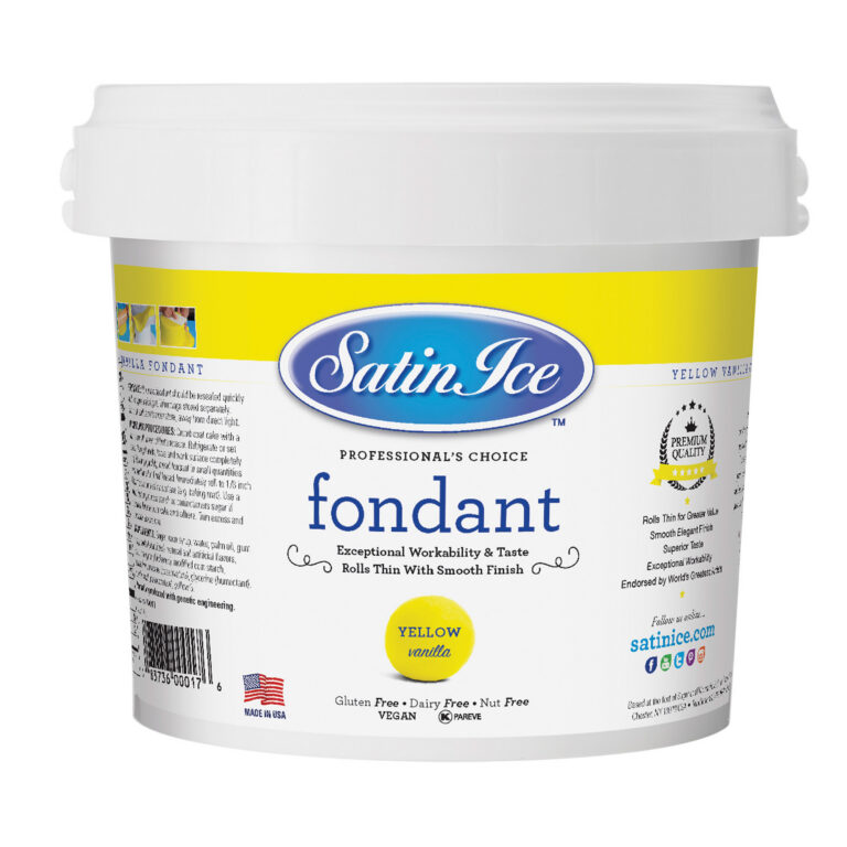 Yellow Satin Ice Fondant