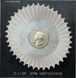 15Cx Baking Cup 2 X 1.25" (4.5")