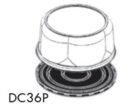 Container 8" 2-3 Layer Dome & Base