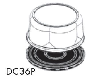 Container 8" 2-3 Layer Dome & Base