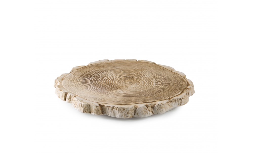 Wood Slice Plate