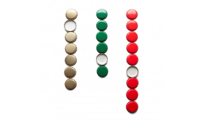 Bottle Cap Gold