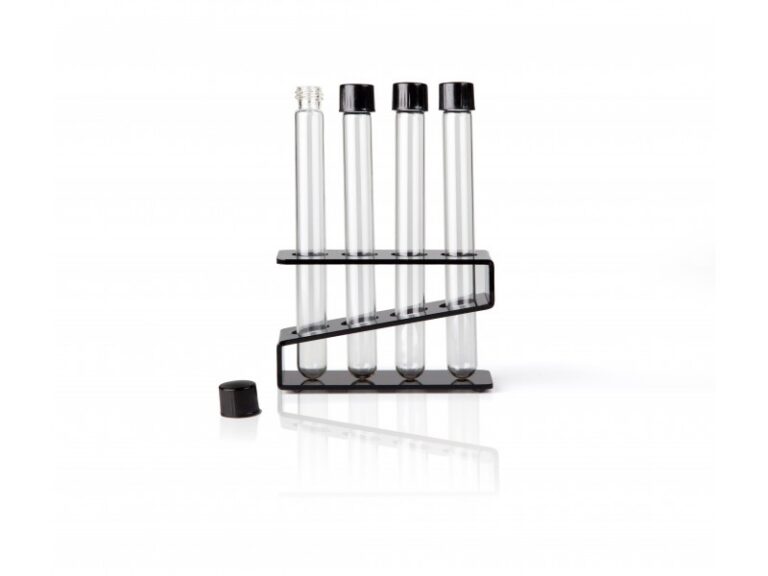 Glass Labo Tubes With Screw Top
