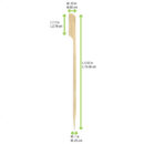 Teppo Bamboo Skewer 6"