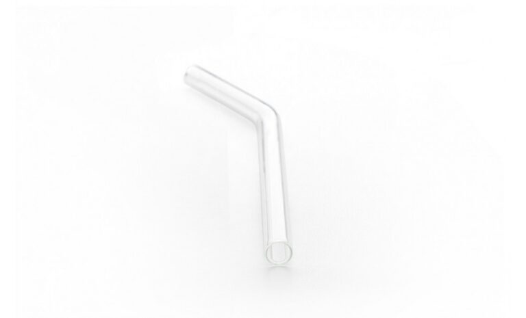 Curved Glass Straw