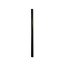 Black Rigid Straw 8mm