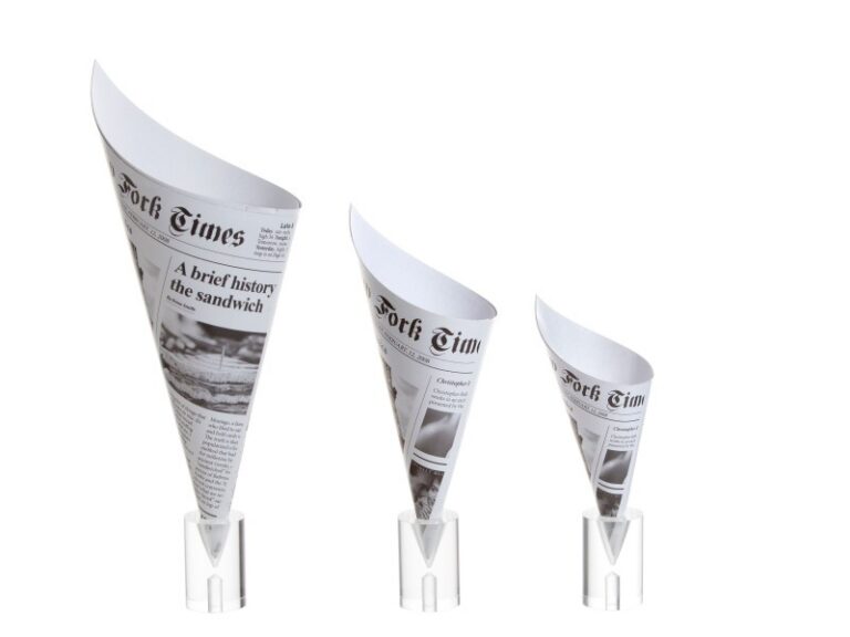 Newpaper Print Cone M