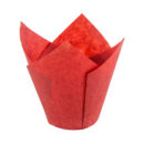 175/50 Red Tulip Baking Cup