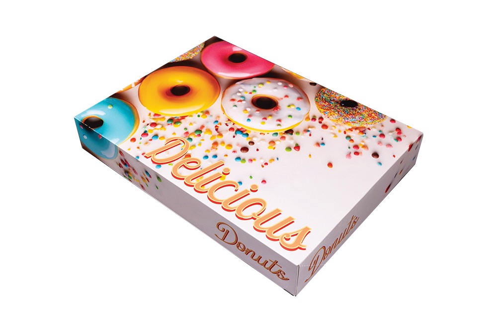 Delicious Donut Half Dozen Flat Box