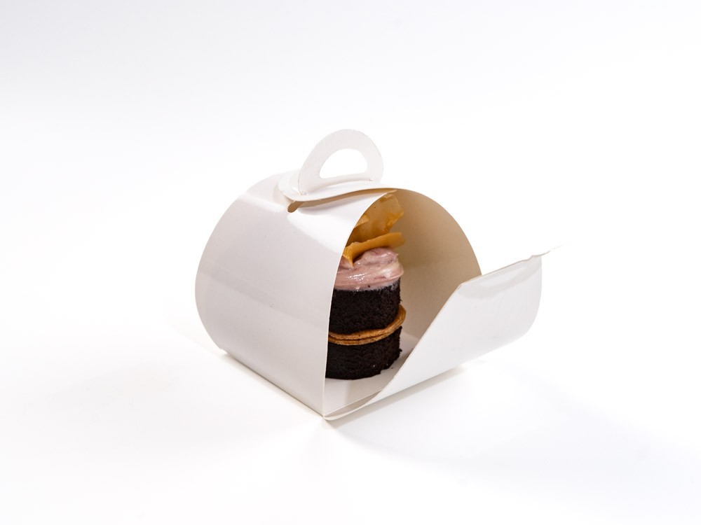 White Mini Cake Box - Image 4