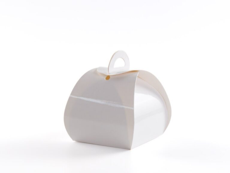 White Mini Cake Box