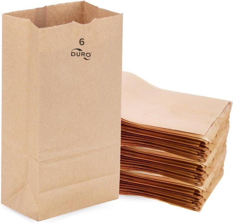 6 lb. kraft paper bag